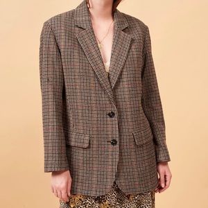 Vintage Wool Petite Blazer